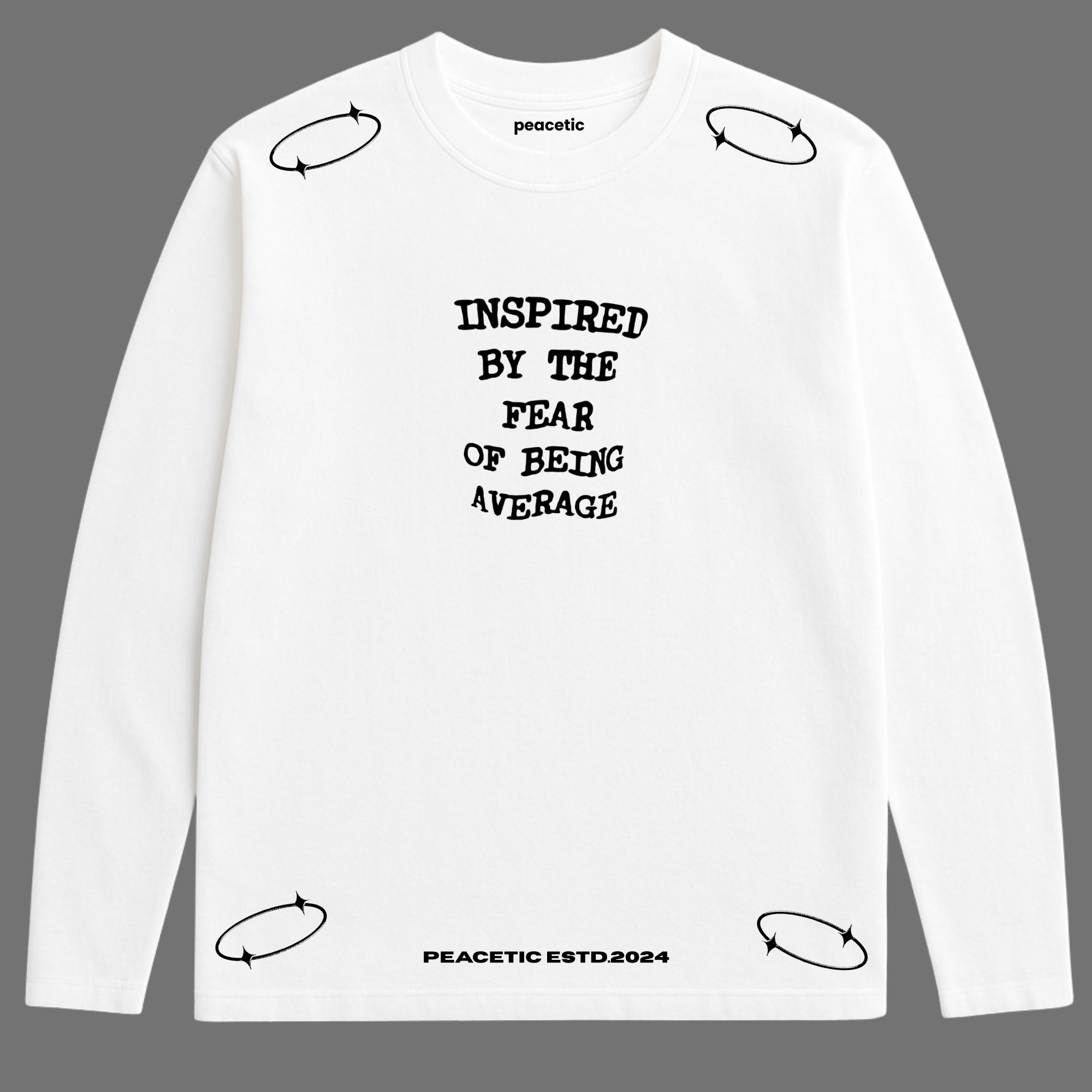 EYE OF CALM – Oversized Full Sleeve Tee