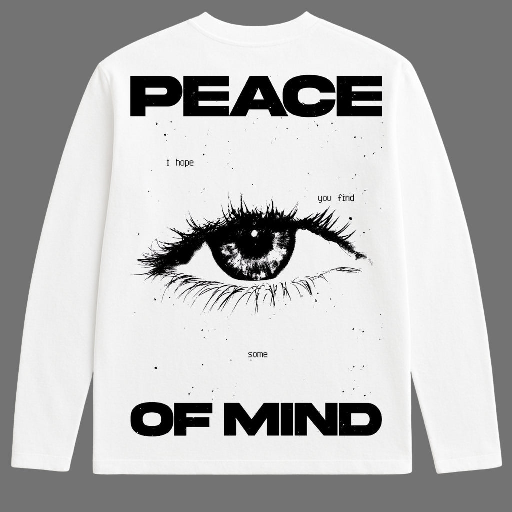 EYE OF CALM – Oversized Full Sleeve Tee