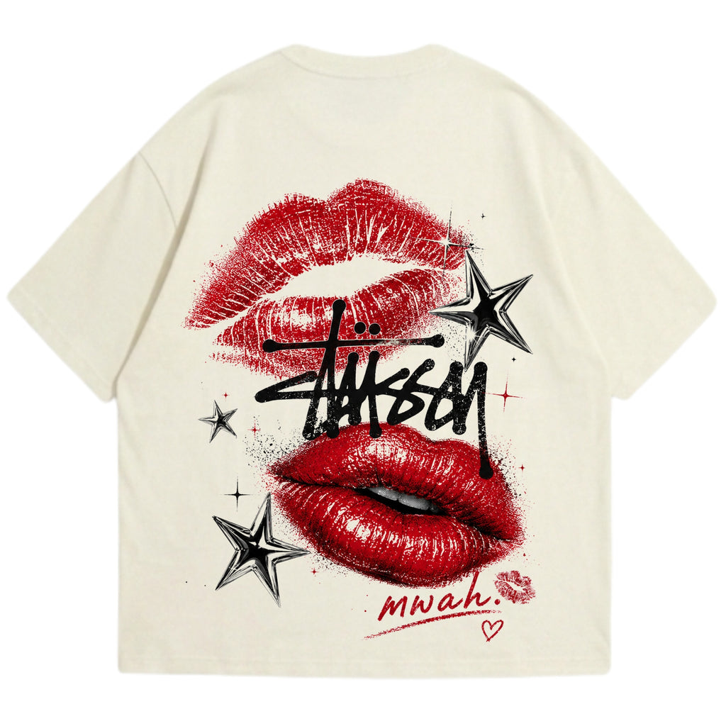 Stüssy Lips Oversized Tee