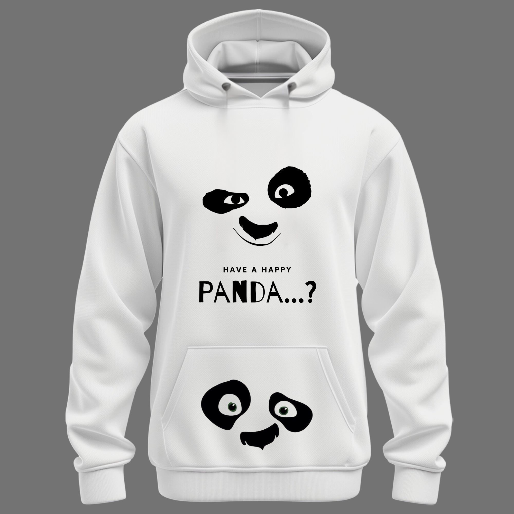 White Money Mindset Statement Hoodie