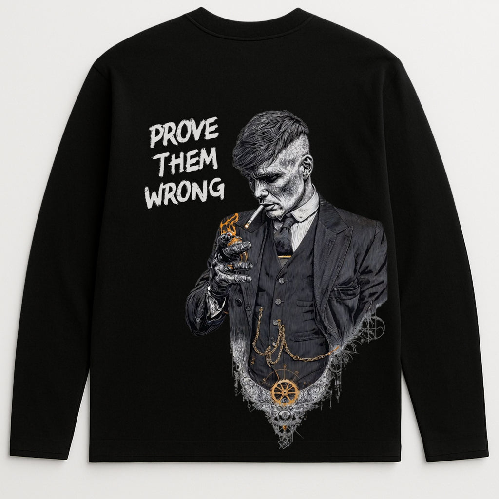 Prove Them Wrong – Oversized Full Sleeve Tee