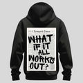 Black Optimist Headlines Hoodie