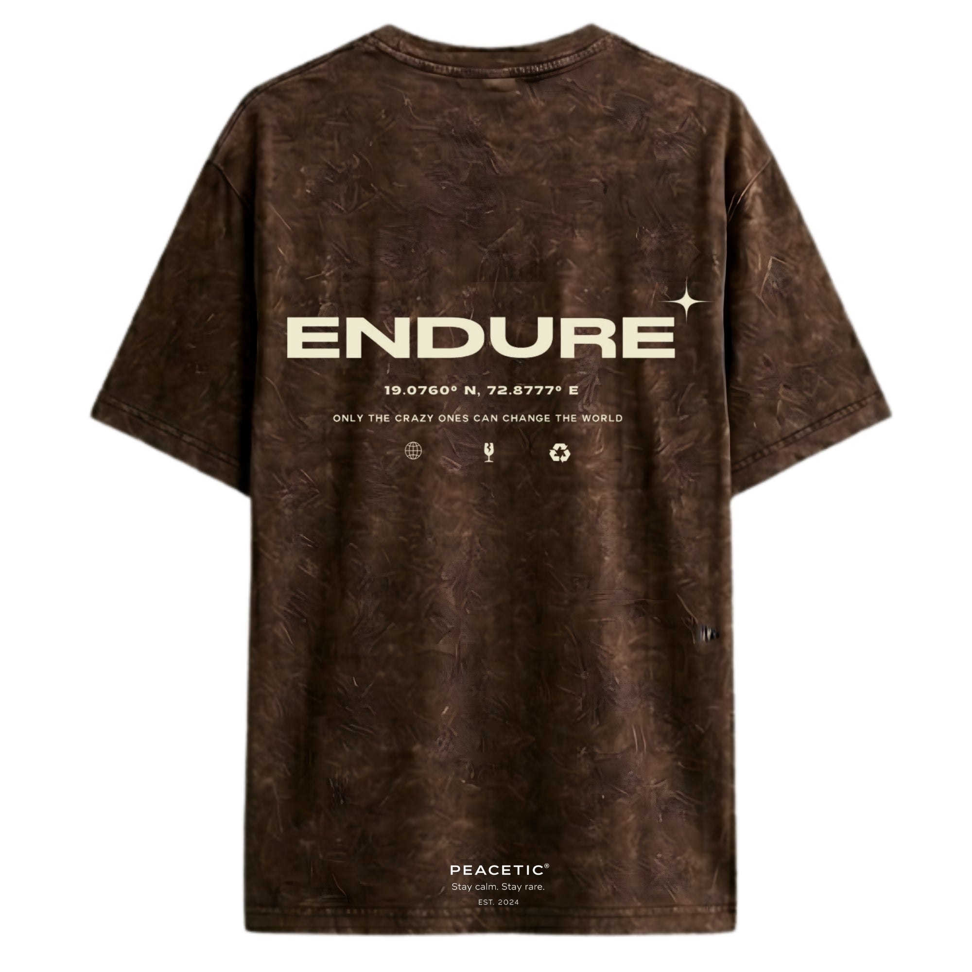 Endure Acid Wash Oversized Tee