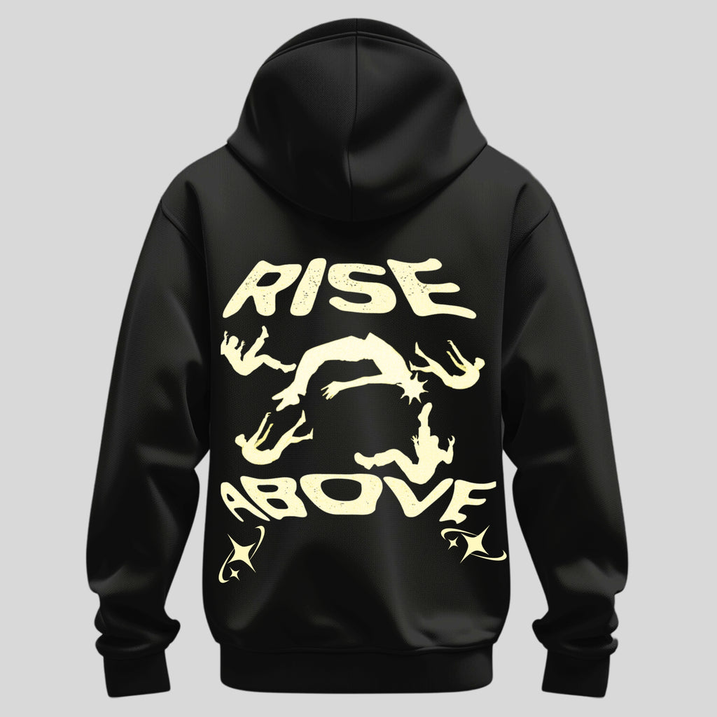 Black Rise Above Hoodie