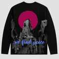Focus & Peace – Oversized Full Sleeve Tee