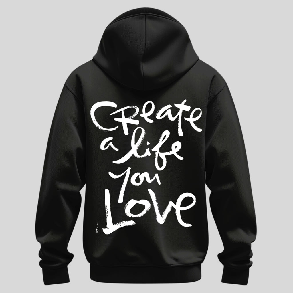 Black Life Weaver Artistic Hoodie