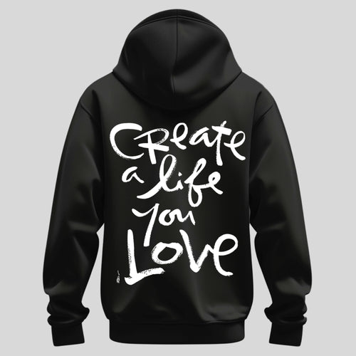 Black Life Weaver Artistic Hoodie