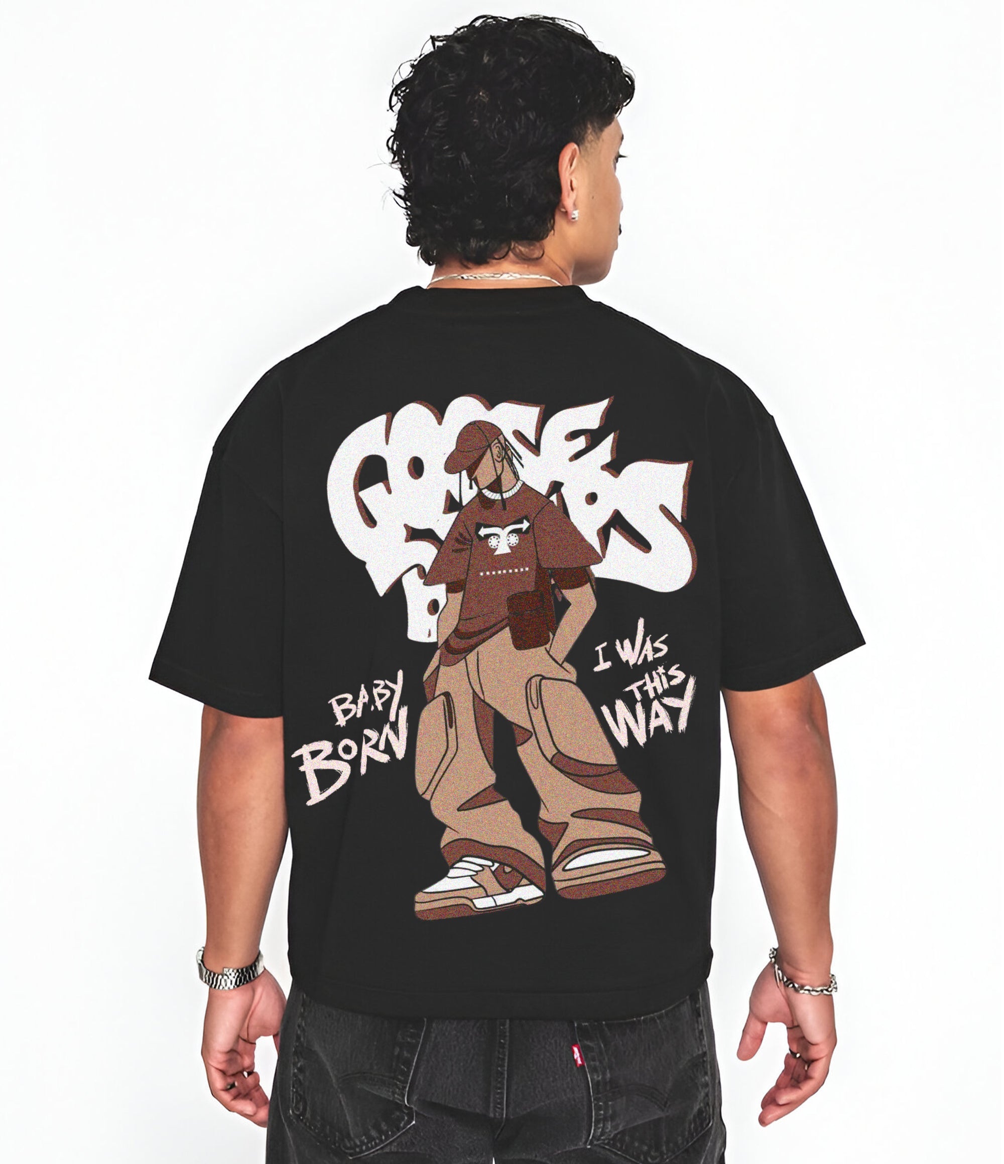 Born This Way Oversized Tee