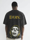 Damn Acid Wash Oversized Tee