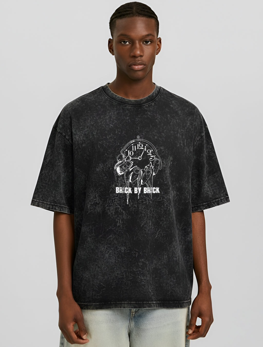 A Win is Win,240 GSM, Acid Washed  Oversized T-Shirt for Men & Women